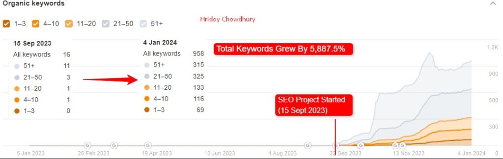 In September 2023, under the strategic guidance of RankUp, an esteemed SEO Company in London, we embarked on an ambitious project to elevate an emerging eCommerce client in the home improvement sector.